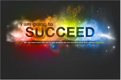 

I Am Going To Succeed Paper Print(12 inch X 18 inch, Rolled)