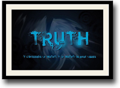 

Truth Fine Art Print(10 inch X 14 inch, Framed)