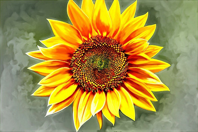 

Floral Painting Canvas Art(12 inch X 18 inch, Rolled)