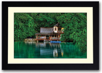

Dream House Fine Art Print(14 inch X 20 inch, Framed)