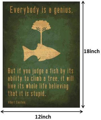 

Albert Einstein - Genius Photographic Paper(18 inch X 12 inch)
