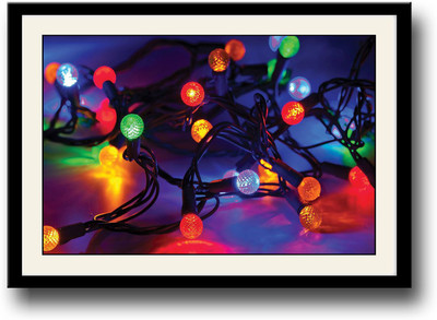 

Colorful Lights Fine Art Print(10 inch X 14 inch, Framed)