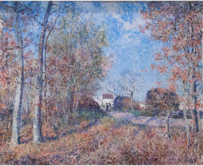 

Tallenge Old Masters Collection - Un coin de bois aux Sablons by Alfred Sisley - A3 Size Premium Quality Rolled Poster Paper Print(16.5 inch X 11.7 inch, Rolled)