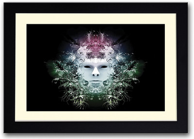 

Mask Artistic Fine Art Print(14 inch X 20 inch, Framed)