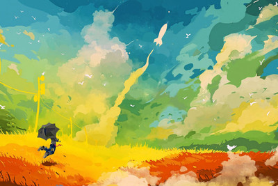 

Sky Artwork Paper Print(18 inch X 12 inch)