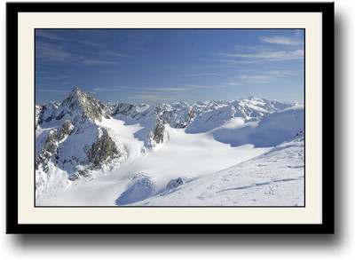 

Alps Mountain Fine Art Print(10 inch X 14 inch, Framed)