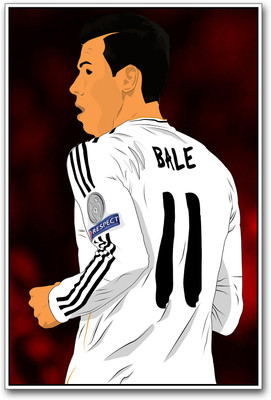 

Gareth Bale Football Photographic Paper(18 inch X 12 inch)