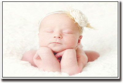 

Cute baby with closed eyes Fine Art Print(12 inch X 18 inch, Rolled)
