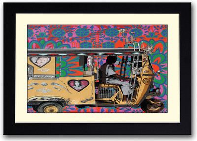 

Vintage Auto Fine Art Print(14 inch X 20 inch, Framed)