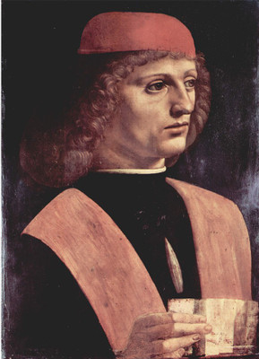 

Old Masters Collection - Leonardo da Vinci - Portrait of a Musician By Leonardo da Vinci - Ready To Frame Rolled Digital Art Print On Photographic Paper(24 inch X 18 inch, Rolled)