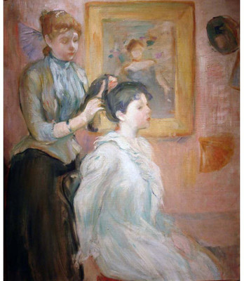 

Tallenge Old Masters Collection - La Coiffure by Berthe Morisot - A3 Size Premium Quality Rolled Poster Paper Print(16.5 inch X 11.7 inch, Rolled)