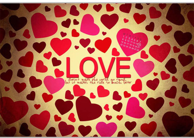

Posterhouzz Beautiful Love Quote Paper Print(12 inch X 18 inch, Rolled)