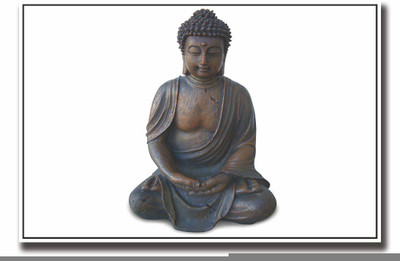 

Posterhouzz Buddha meditating statue Fine Art Print(12 inch X 18 inch, Rolled)