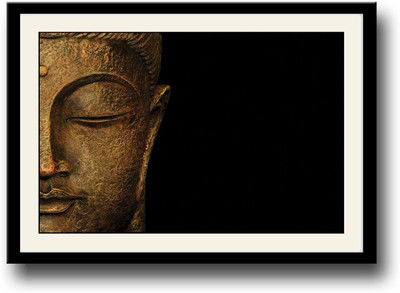 

Buddha Face Fine Art Print(10 inch X 14 inch, Framed)