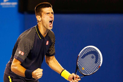 

Novak Djokovic Tennis Player Paper Print(12 inch X 18 inch, Rolled)