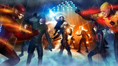 

Legends of Tomorrow Arrow Flash ON FINE ART PAPER HD QUALITY WALLPAPER POSTER Fine Art Print(19 inch X 13 inch, Rolled)