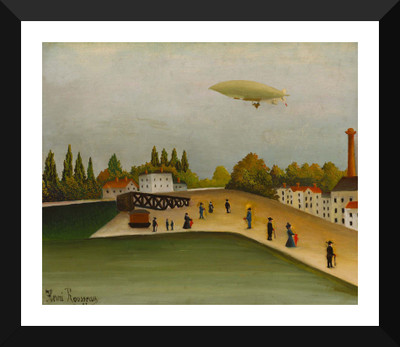 

Tallenge Modern Masters Collection - Quai d'Ivry by Henri Rousseau - Premium Quality A3 Size Framed Poster Paper Print(17 inch X 12 inch, Framed)