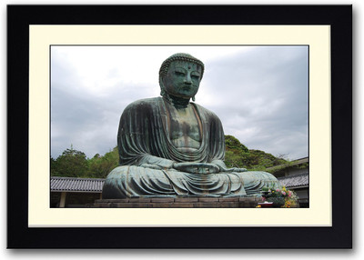 

Buddha Statue Afp1069 Fine Art Print(14 inch X 20 inch, Framed)