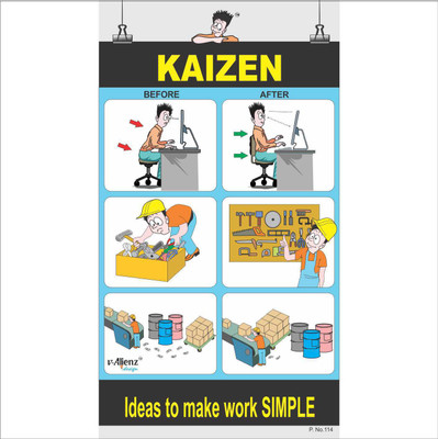 

Quality Poster-KAIZEN Paper Print(26 inch X 14.22 inch, Rolled)