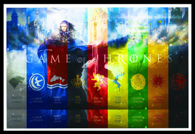 

Game of Thrones Poster Paper Print(18 inch X 12 inch)