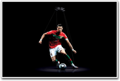 

Cristiano Ronaldo play Paper Print(12 inch X 18 inch)