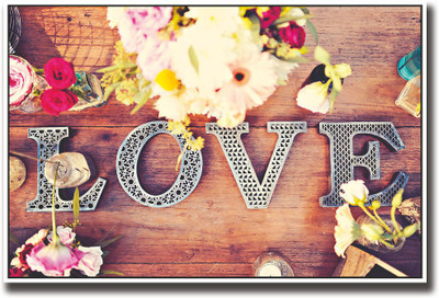 

Love flowers Fine Art Print(12 inch X 18 inch, Rolled)