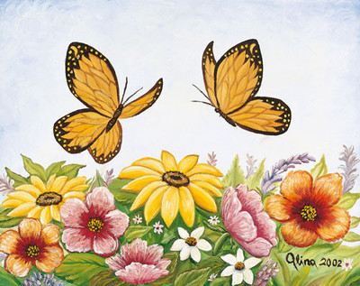 20% OFF on Two Butterflies Canvas Art(9 inch X 12 inch) 20% OFF on Two Butterflies Canvas Art(9 inch X 12 inch)