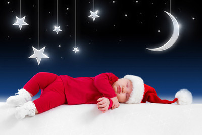 

Tallenge - Christmas Art - Sleeping Child - Medium Size Unframed Rolled Digital Art Print On Photographic Paper(18 inch X 12 inch, Rolled)