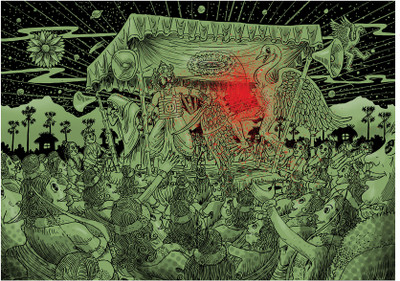 The Jatra Of The Absurd Paper Print(24 inch X 16 inch)