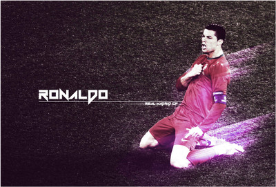 

Ronaldo Wallpaper Paper Print(13 inch X 19 inch, Rolled)