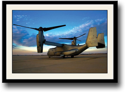 

Marines helicopter Fine Art Print(10 inch X 14 inch, Framed)