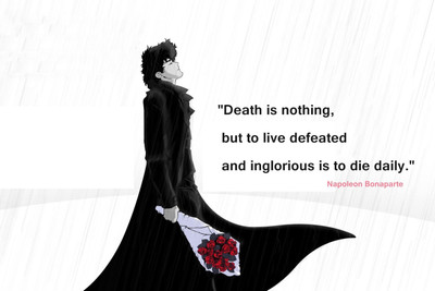 

Oshi - Napoleon Bonaparte Motivational Quote Paper Print(12 inch X 18 inch, Rolled)
