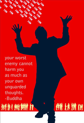 

Motivational / Inspirational Quote (Non Tearable Synthetic Material) Fine Art Print(19 inch X 13 inch, Card Board Rolling)