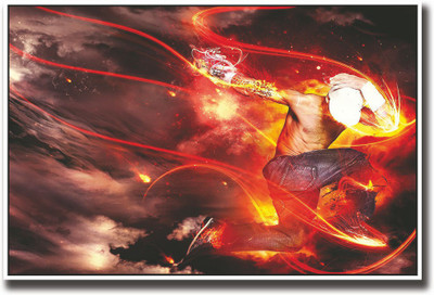 

Man dancing Fine Art Print(12 inch X 18 inch, Rolled)