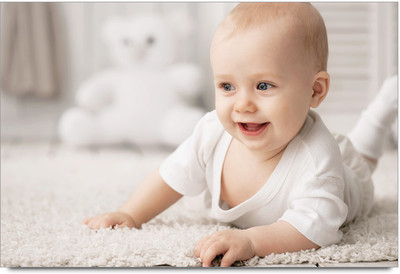 58% OFF on Cute Baby Poster Paper Print(12 inch X 18 inch)