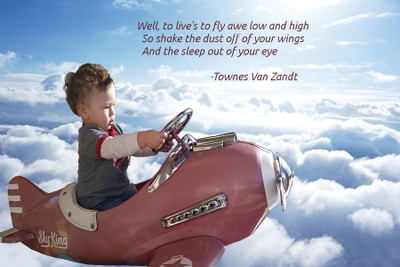 

Baby Pilot Paper Print(12 inch X 18 inch, Rolled)