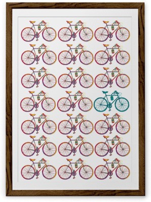 

Cycle Fine Art Print(20 inch X 30 inch, Framed)