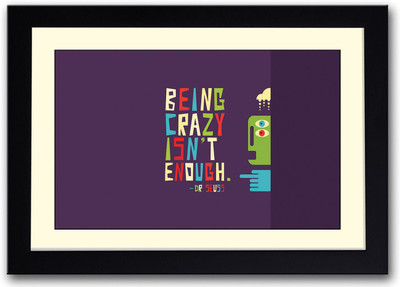 

Dr. Seuss Quote Fine Art Print(14 inch X 20 inch, Framed)
