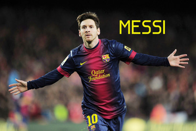 

Messi Winning Moment Paper Print(18 inch X 12 inch)