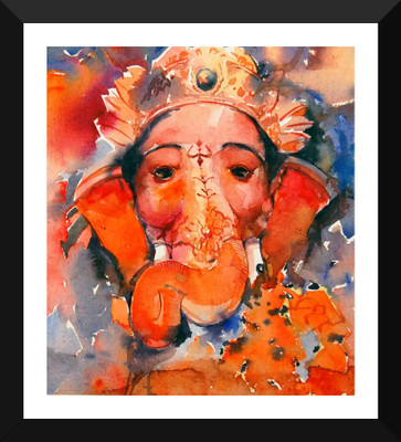 

Tallenge - Eternal Ganpati - Framed A3 Size Poster Paper Print(17 inch X 12 inch, Framed)