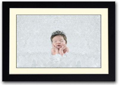 

Baby With Crown Fine Art Print(14 inch X 20 inch, Framed)