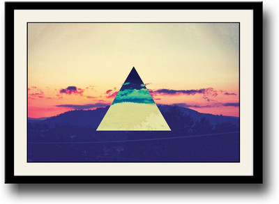 

Pink Floyd prism Fine Art Print(10 inch X 14 inch, Framed)