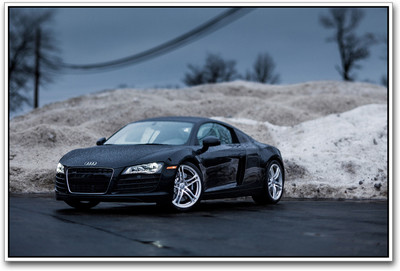 

Black Audi Supercar in Rain inspired Paper Print(12 inch X 18 inch)