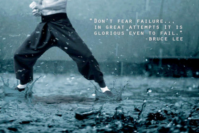 

Oshi - Bruce Lee Motivational Quote (6) Paper Print(12 inch X 18 inch, Rolled)