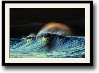 

Beautiful Wave Fine Art Print(10 inch X 14 inch, Framed)