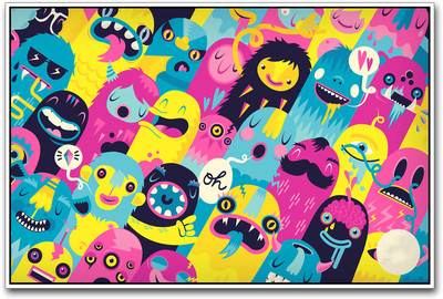 

Monsters Paper Print(12 inch X 18 inch)