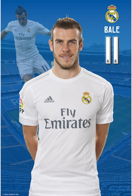 

Real Madrid C.F. Large Poster Bale 40 Paper Print(36 inch X 24 inch, Rolled)