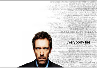

Posterhouzz Everybody Lies Paper Print(12 inch X 18 inch, Rolled)