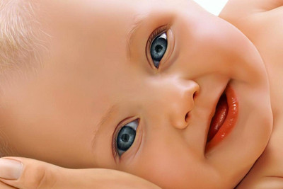 Child's Love - Cute Baby (36) Paper Print(12 inch X 18 inch, Streched)