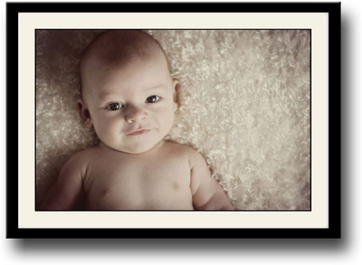 

Baby looking cute AFP2298 Fine Art Print(10 inch X 14 inch, Framed)